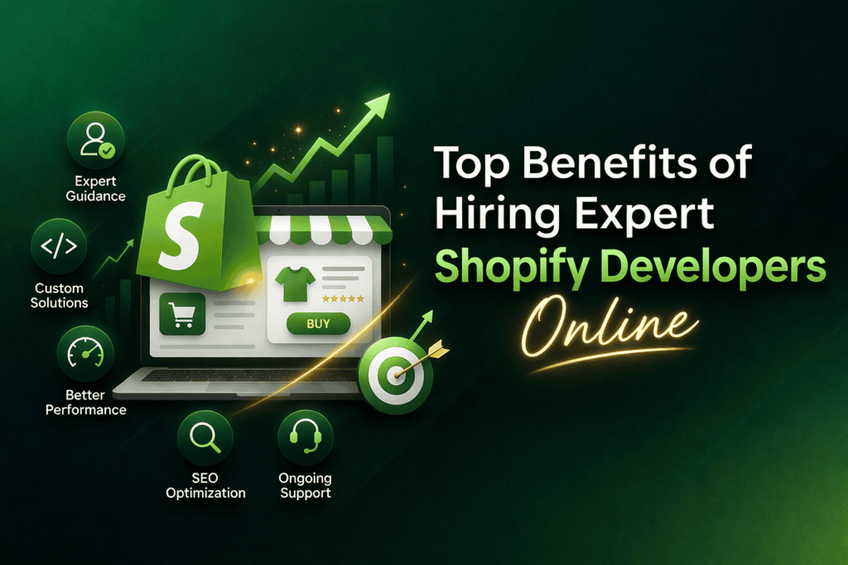 Top Benefits of Hiring Expert Shopify Developers Online